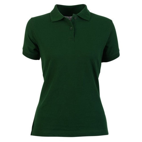Front - Absolute Apparel Womens/Ladies Elegant Fitted Polo