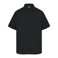 Front - Absolute Apparel Mens Short Sleeved Classic Poplin Shirt