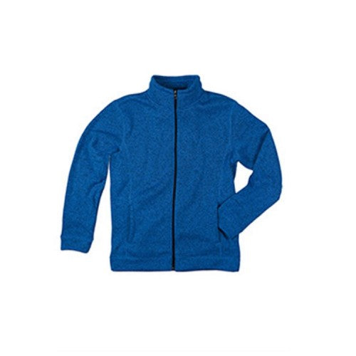 Front - Stedman Mens Active Knitted Fleece