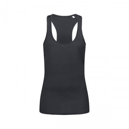 Front - Stedman Womens/Ladies Active 140 Sleeveless Tank Top