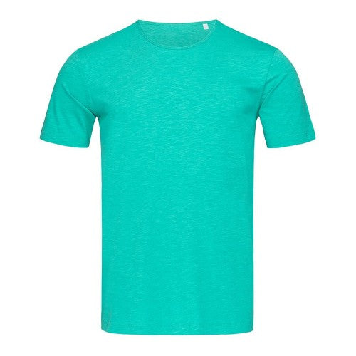 Front - Stedman Stars Mens Shawn Slub Crew Neck Tee