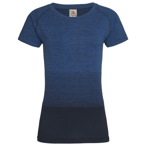 Front - Stedman Womens/Ladies Active Seamless Raglan Flow T-Shirt