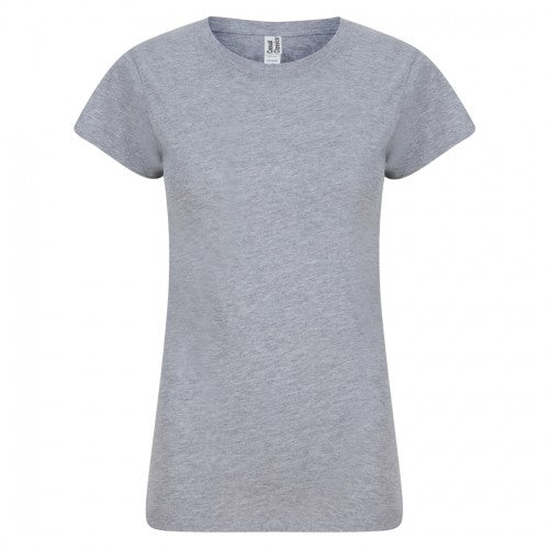 Front - Casual Classics Womens/Ladies Heather T-Shirt