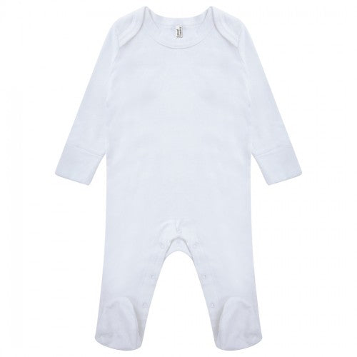 Front - Casual Classics Baby Sleepsuit