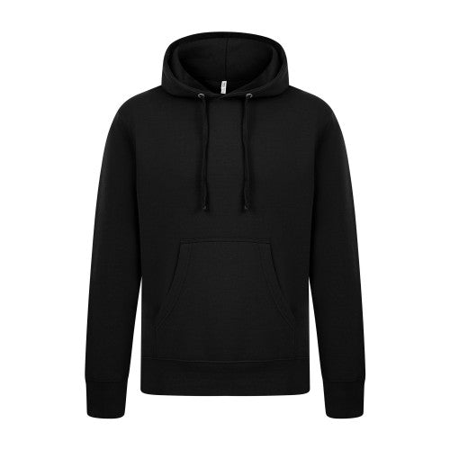 Front - Casual Classics Mens Premium Ringspun Cotton Hoodie