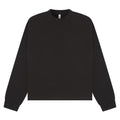 Front - Casual Classics Unisex Adult Premium Combed Cotton Extended Neckline Boxy Oversized Sweatshirt