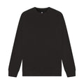 Front - Casual Classics Unisex Adult Premium Combed Cotton Extended Neckline Oversized Sweatshirt
