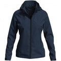 Front - Stedman Womens/Ladies Lux Hooded Soft Shell Jacket