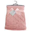 Pink - Front - Snuggle Baby Star Embossed Baby Wrap
