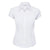 Front - Russell Collection Ladies Cap Sleeve Polycotton Easy Care Fitted Poplin Shirt