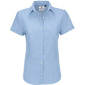 Front - B&C Ladies Oxford Short Sleeve Shirt / Ladies Shirts