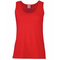 Front - Fruit Of The Loom Womens/Ladies Valueweight Lady Fit Tank Top