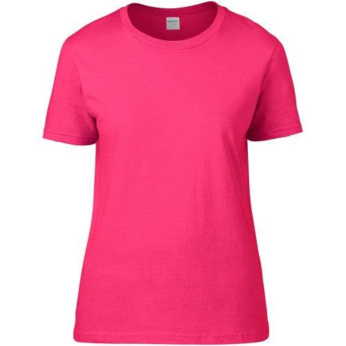 Front - Gildan Ladies/Womens Premium Cotton RS T-Shirt