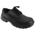 Front - Dennys Comfort Grip Lace Up Safety Shoes