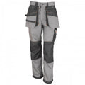 Front - Result Workguard Mens X-Over Heavy Work Trousers