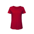 Front - B&C Womens/Ladies Favourite Organic Cotton Slub T-Shirt