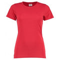 Red - Back - Kustom Kit Womens-Ladies Short Sleeve Superwash 60 T-Shirt