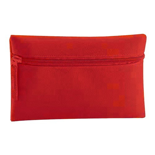 Front - Quadra Classic Zip Up Pencil Case