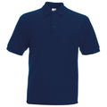Front - Fruit Of The Loom Mens 65/35 Heavyweight Pique Short Sleeve Polo Shirt