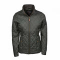 Front - Tee Jays Womens/Ladies Richmond Diamond Quilted Jacket