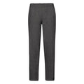 Front - Fruit Of The Loom Mens Open Hem Jog Pants / Jogging Bottoms