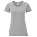 Front - Fruit of the Loom Womens/Ladies Iconic Heather T-Shirt