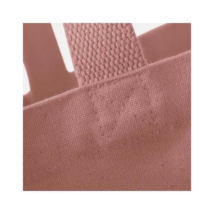 Rose Pink - Back - Westford Mill Canvas Oversized Tote Bag