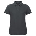 Front - B&C Womens/Ladies ID.001 Piqué Polo Shirt