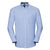 Front - Russell Collection Mens Oxford Tailored Long-Sleeved Shirt