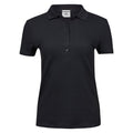 Front - Tee Jays Womens/Ladies Luxury Stretch Polo Shirt