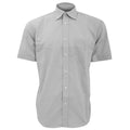 Front - Kustom Kit Mens Short Sleeve Business Shirt