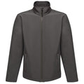Front - Regatta Reid Mens Softshell Wind Resistant Water Repellent Jacket