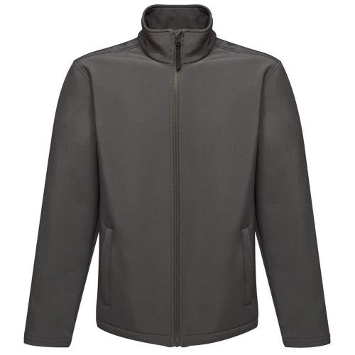 Front - Regatta Reid Mens Softshell Wind Resistant Water Repellent Jacket
