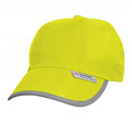 Front - Result Unisex High-Vis Baseball Cap (3M)