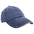 Front - Result Washed Fine Line Cotton Baseball Cap With Sandwich Peak