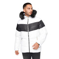 Front - Glorious Gangsta Mens Rocavin Short Puffer Jacket