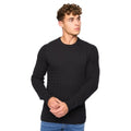 Navy - Front - Crosshatch Mens Kabstars Cable Knit Pullover