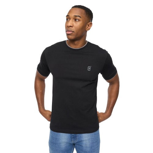 Front - Crosshatch Mens Einstip T-Shirt