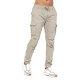 Front - Crosshatch Mens Pendles Cargo Trousers