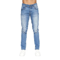 Front - Crosshatch Mens Sheldons Slim Jeans