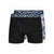 Front - Crosshatch Mens Kamzon Boxer Shorts (Pack of 2)