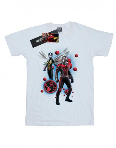 Front - Marvel Mens Ant-Man And The Wasp Particle Pose T-Shirt