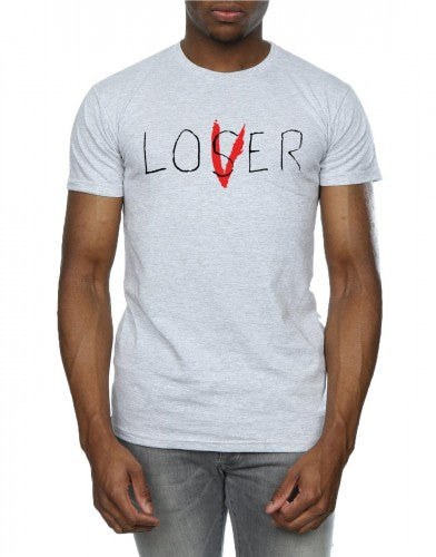 Sports Grey - Pack Shot - It Mens Loser Lover T-Shirt