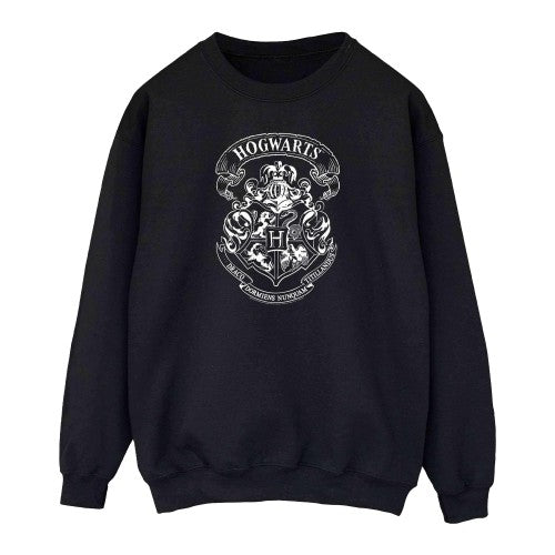 Front - Harry Potter Womens/Ladies Hogwarts Crest Cotton Sweatshirt