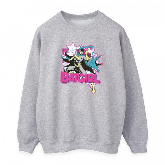Front - DC Comics Womens/Ladies Leap Batgirl Sweatshirt
