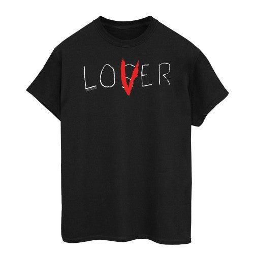 Front - It Womens/Ladies Loser Lover Cotton Boyfriend T-Shirt