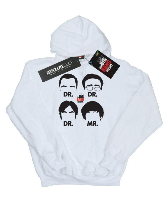Front - The Big Bang Theory Mens Doctors And Mr Hoodie