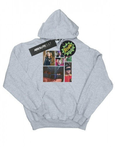Front - DC Comics Mens Batman TV Series Class Photo Hoodie