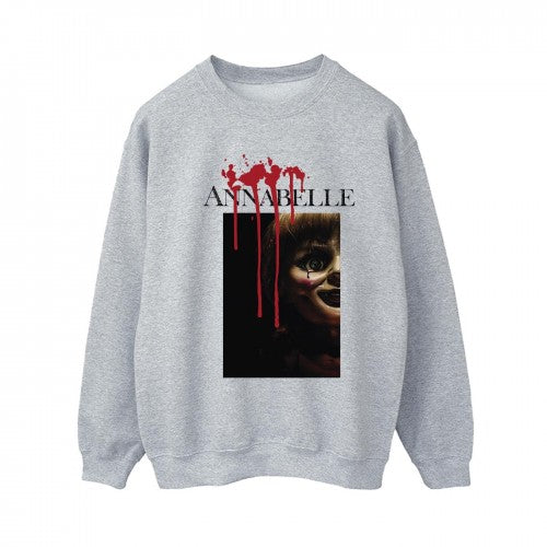 Front - Annabelle Womens/Ladies Peep Poster Sweatshirt
