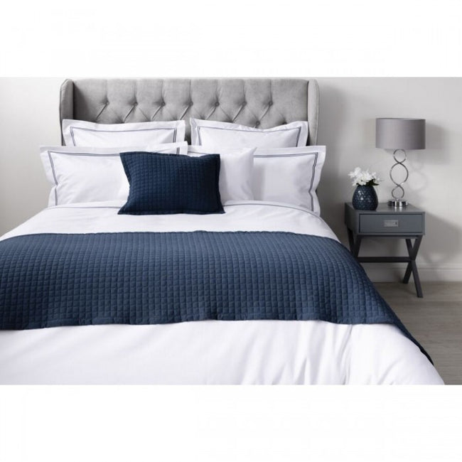 Mocha - Front - Belledorm Crompton Quilted Bed Runner